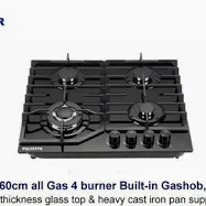 POLYSTAR BUILT IN GAS HOB PV-HB904G1E 4+1	